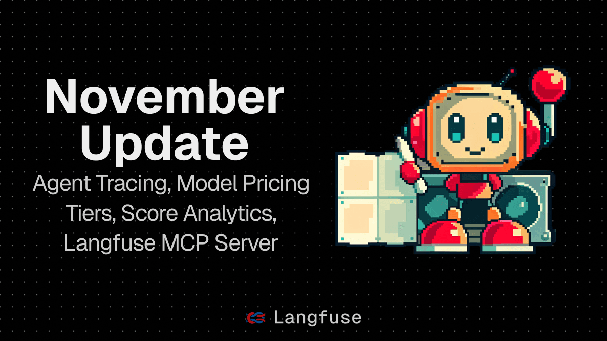 Langfuse November Update